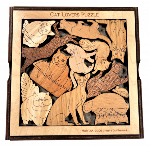 Cat Lovers Puzzle by Creative Crafthouse