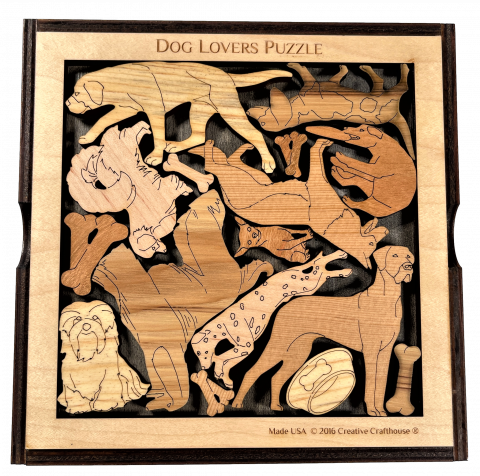 Dog Lovers Puzzle by Creative Crafthouse