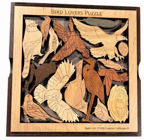 Bird Lovers Puzzle by Creative Crafthouse