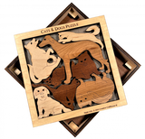 Cats and Dogs Puzzle by Creative Crafthouse