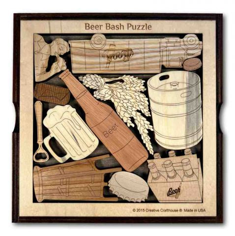 Beer Bash Puzzle by Creative Crafthouse