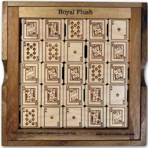 Royal Flush Puzzle by Creative Crafthouse