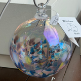Witches Ball Glass Ornament by Hayden Wilson