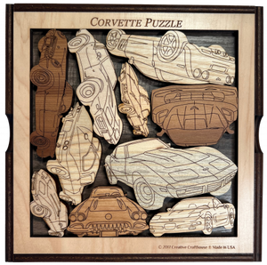 Corvette Puzzle by Creative Crafthouse