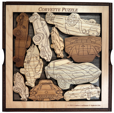 Corvette Puzzle by Creative Crafthouse