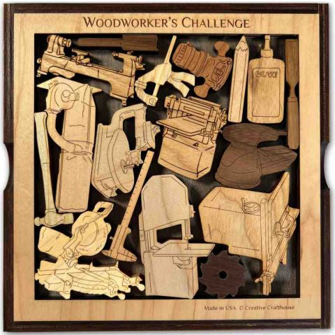 Woodworker's Challenge Puzzle by Creative Crafthouse