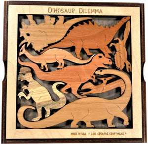 Dinosaur Dilemma I Puzzle by Creative Crafthouse