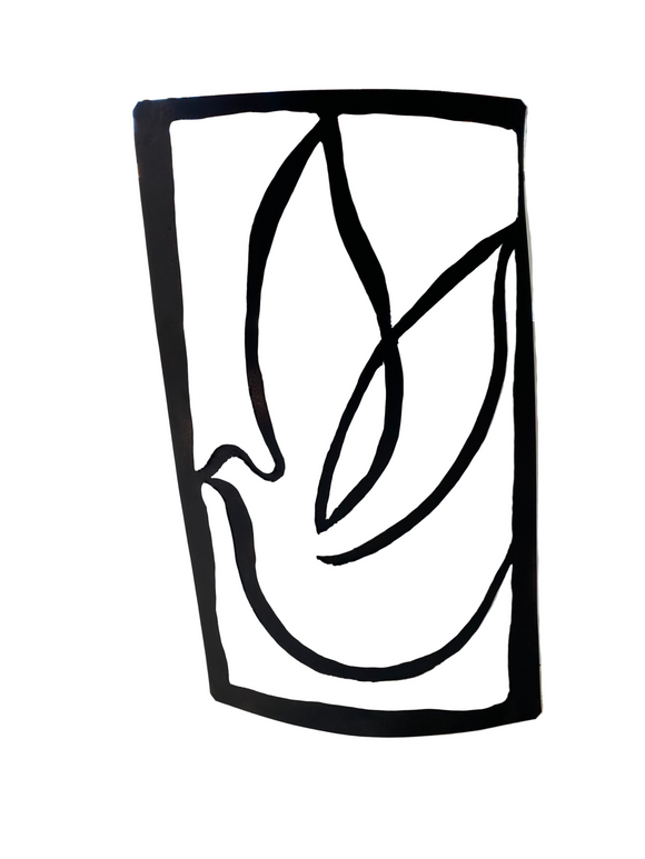 Dove Cutout Sculpture by Gail Chavenelle