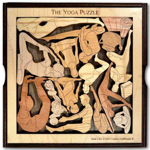 Yoga Puzzle by Creative Crafthouse