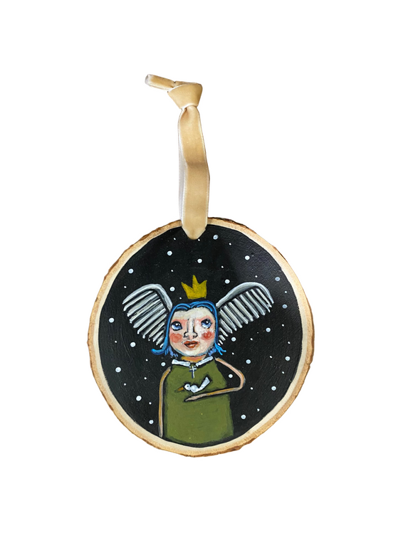 Angel Ornament by David Hinds