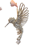 Detailed Hummingbird by Drawn Metal Studios