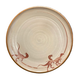 Velociraptor Dinner Plate by Keith Hershberger