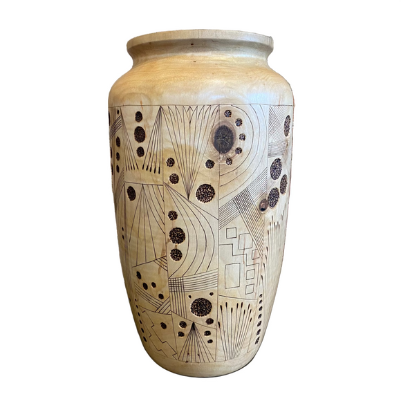 Maple Vase by Midwest Wood Art