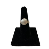 Button Pearl Ring by Kenneth Pillsworth