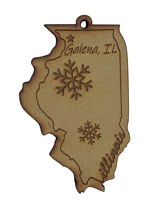 Paintable Galena Ornament by Anthony Krier