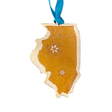 Galena Ornament Painted by Stormy Mochal and Created by Anthony Krier