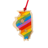 Galena Ornament Painted by Stormy Mochal and Created by Anthony Krier