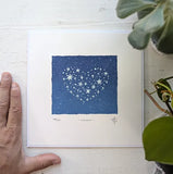 Stardust Silkscreen Print by Allison and Jonathan Metzger