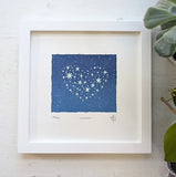 Stardust Silkscreen Print by Allison and Jonathan Metzger