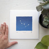 Cassiopeia Silkscreen Print by Allison and Jonathan Metzger