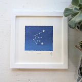 Aquarius Silkscreen Print by Allison and Jonathan Metzger