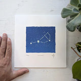 Pleiades Silkscreen Print by Allison and Jonathan Metzger