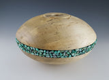 Wide Maple Vase by Midwest Wood Art