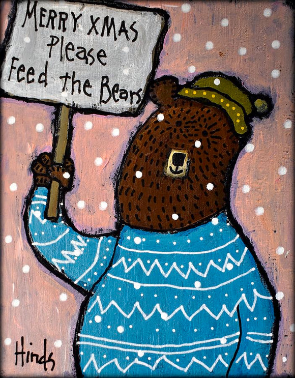 Feed the Bears Block by David Hinds