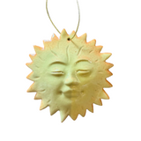 Sun Face Ornament by Roberta Polfus