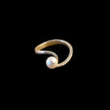 Pearl Ring by Margie Magnuson