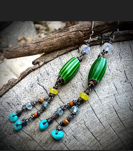 Watermelon Earrings by Karen Gilbert