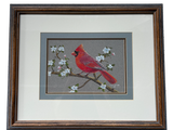 Scarlet and Blossoms by John McGee
