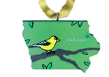 Dubuque Ornament Painted by Lena Olson and Created by Anthony Krier