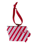Dubuque Ornament Painted by Lena Olson and Created by Anthony Krier