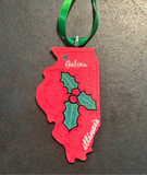 Galena Ornament Painted by Lena Olson and Created by Anthony Krier