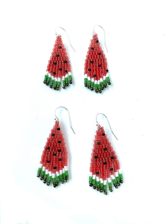 Watermelon Earrings by Abby Schrup