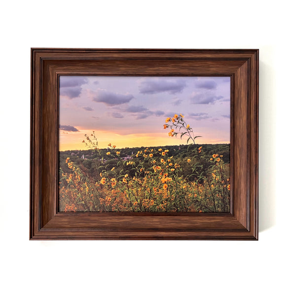 Gateway Gold Framed Canvas Photo Art By Hallie Bear