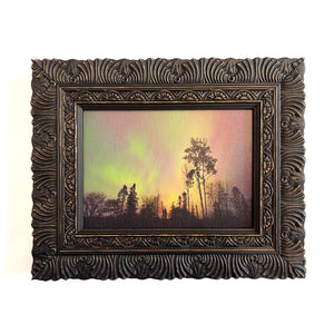 Solar Storm Framed Canvas Photo Art By Hallie Bear