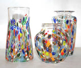 Confetti Vase by Fritz Glass