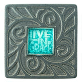 Live In Grace Coaster by Macone Clay