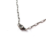 Scrappy Silver Necklace by Amber Carlin