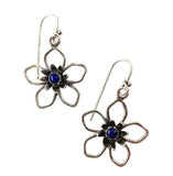 Lapis Flower Earrings by Ali Kauss