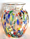 Confetti Vase by Fritz Glass