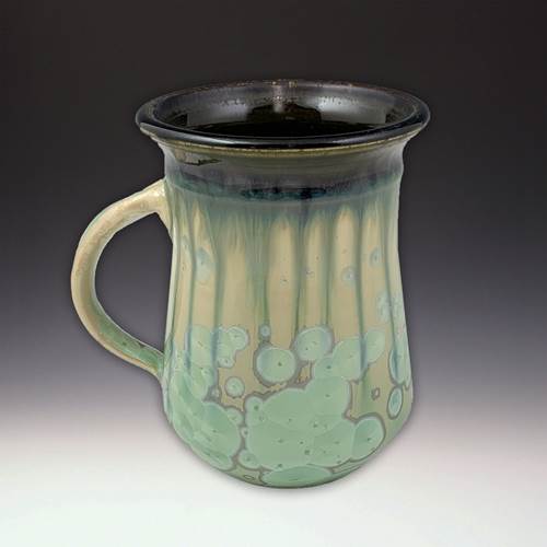 Mug - Patina Dark Olive by Indikoi Pottery
