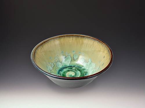 Mini Bowl - Patina Dark Olive by Indikoi Pottery