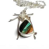 Stripes Necklace by Shirley Price
