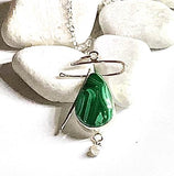 Greenie Necklace by Shirley Price