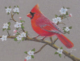 Scarlet and Blossoms by John McGee