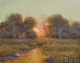 Sunset Deer by John McGee
