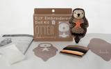 Otter Embroidery Kit by Kiriki Press